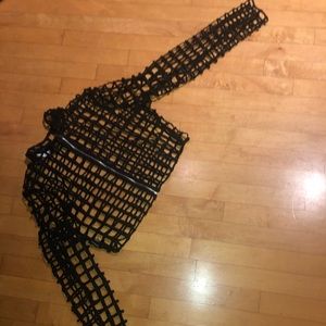 Net half jacket